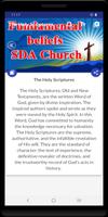 Fundamental beliefs SDA Church ảnh chụp màn hình 1