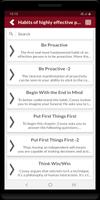 Habits of highly effective people ảnh chụp màn hình 1
