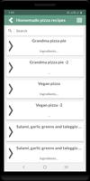 Homemade pizza recipes Screenshot 1