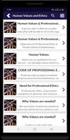 Human Values and Ethics ảnh chụp màn hình 1