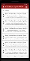Be Led by the Spirit of God captura de pantalla 1