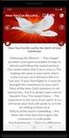 Be Led by the Spirit of God captura de pantalla 2