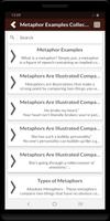 Metaphor Examples Collection Affiche