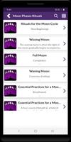 Moon Phases Rituals ảnh chụp màn hình 2