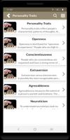 Personality Traits ảnh chụp màn hình 2