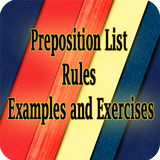 Preposition Rules Examples simgesi