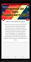 Preposition Rules Examples Ekran Görüntüsü 2
