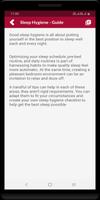 Sleep Hygiene - Guide ảnh chụp màn hình 2