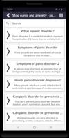 Stop panic and anxiety - guide Screenshot 1