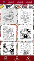 Poster Labobo Painting Board