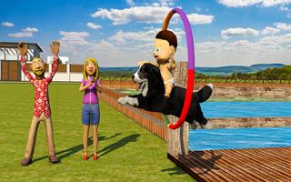 Farm Virtual Pet Dog Animal Life Simulator Games captura de pantalla 2