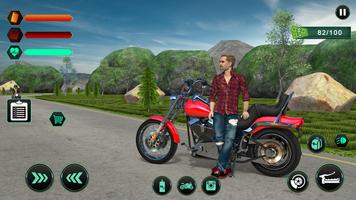 2 Schermata Bike Long Ride Motorcycle Game