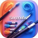 Glow Silk paint - Neon Doodle APK