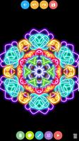 Glow Magic Doodle kaleidoscope screenshot 1