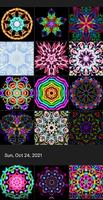 Glow Magic Doodle kaleidoscope screenshot 2