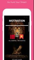 Motivational Quotes: Fearless Motivation Plakat