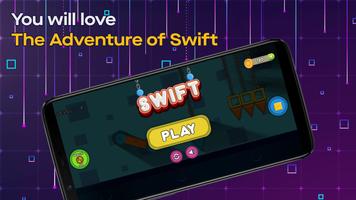 The Adventure of Swift: Cube Dash Danger Run 포스터