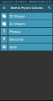 Calculatrice Math et Physique Affiche