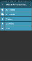 Math Physics Calculator lite постер