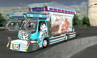 Mod Truck Bussid Thailand 海报