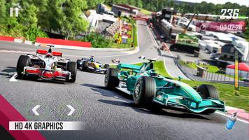 Fórmula carro dirigindo jogos imagem de tela 2