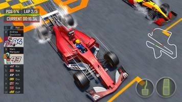 Fórmula carro dirigindo jogos imagem de tela 3