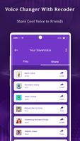 Voice Changer - Audio Effects تصوير الشاشة 3