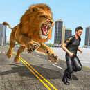 สัตว์ประหลาด สิงโต Smash เมือง APK