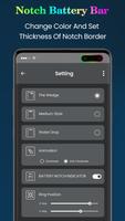 Notch Battery Bar تصوير الشاشة 1