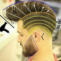 Tutorial de corte de cabelo Cartaz