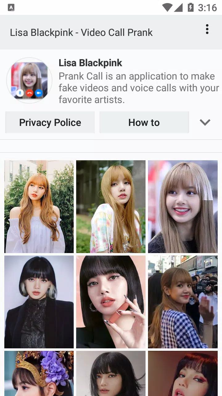 Lisa Blackpink - Video Call Prank Apk For Android Download
