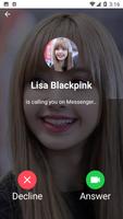 Lisa Blackpink - Video Call Prank screenshot 1