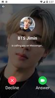 BTS Jimin - Video Call Prank اسکرین شاٹ 1