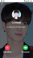 Leeteuk - Video Call Prank ảnh chụp màn hình 1