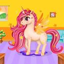 Rainbow Unicorn Makeover: Kızlar için Kuaför APK