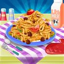 नूडल शेफ रेस्तरां - खाना पकाने पास्ता मेकर गेम APK