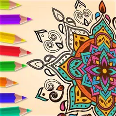 Mandala art Color Wheel - Kids Coloring-Book XAPK download