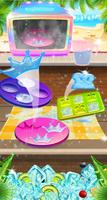 Frozen Slush Ice Candy - Pembuat Makanan Rainbow syot layar 1