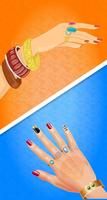 3 Schermata Nail Salon Fashion Game: Manicure pedicure Art Spa