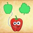 Food Puzzle - Kids game: Preschool learning games