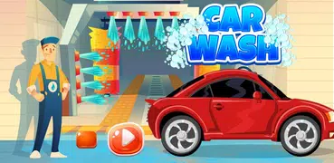 Kids sports car wash - car washing garages game