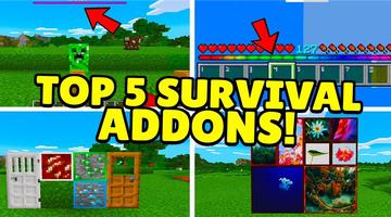 Mods Addons For Minecraft MCPE Poster