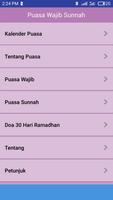 Kalender Puasa Wajib Sunnah captura de pantalla 1