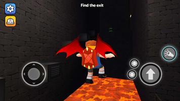 Obby Escape: Pizza Challenge تصوير الشاشة 2