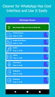 Cleaner for WhatsApp screenshot 1