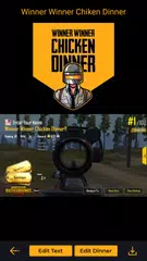winner winner chicken dinner creator- for PUBG APK download