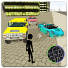 StickMan Vegas mafia crimen lucha para sobrevivir icono