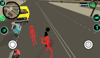 StickMan Vegas mafia crimen lucha para sobrevivir captura de pantalla 1