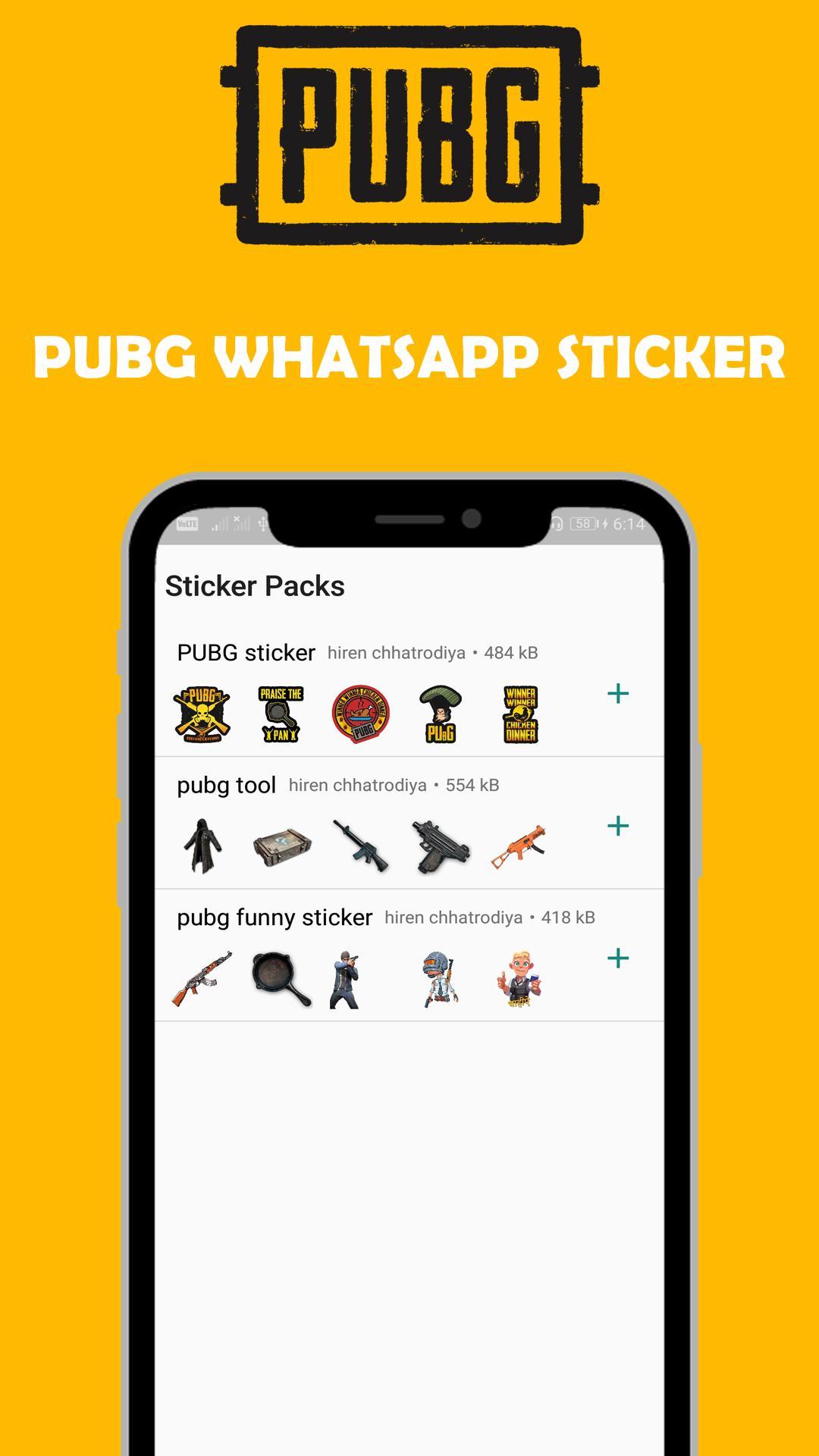 Pubg Whatsapp Sticker