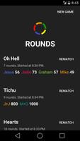 Rounds — score pad الملصق